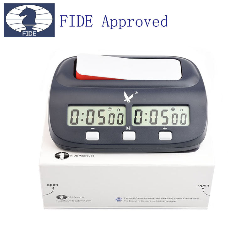 FIDE-hyllad digital schackklocka LEAP KK9908
