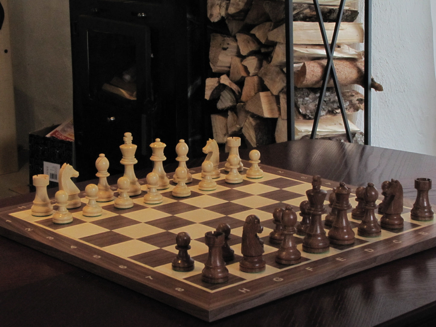 Schackspel WALNUT / GERMAN