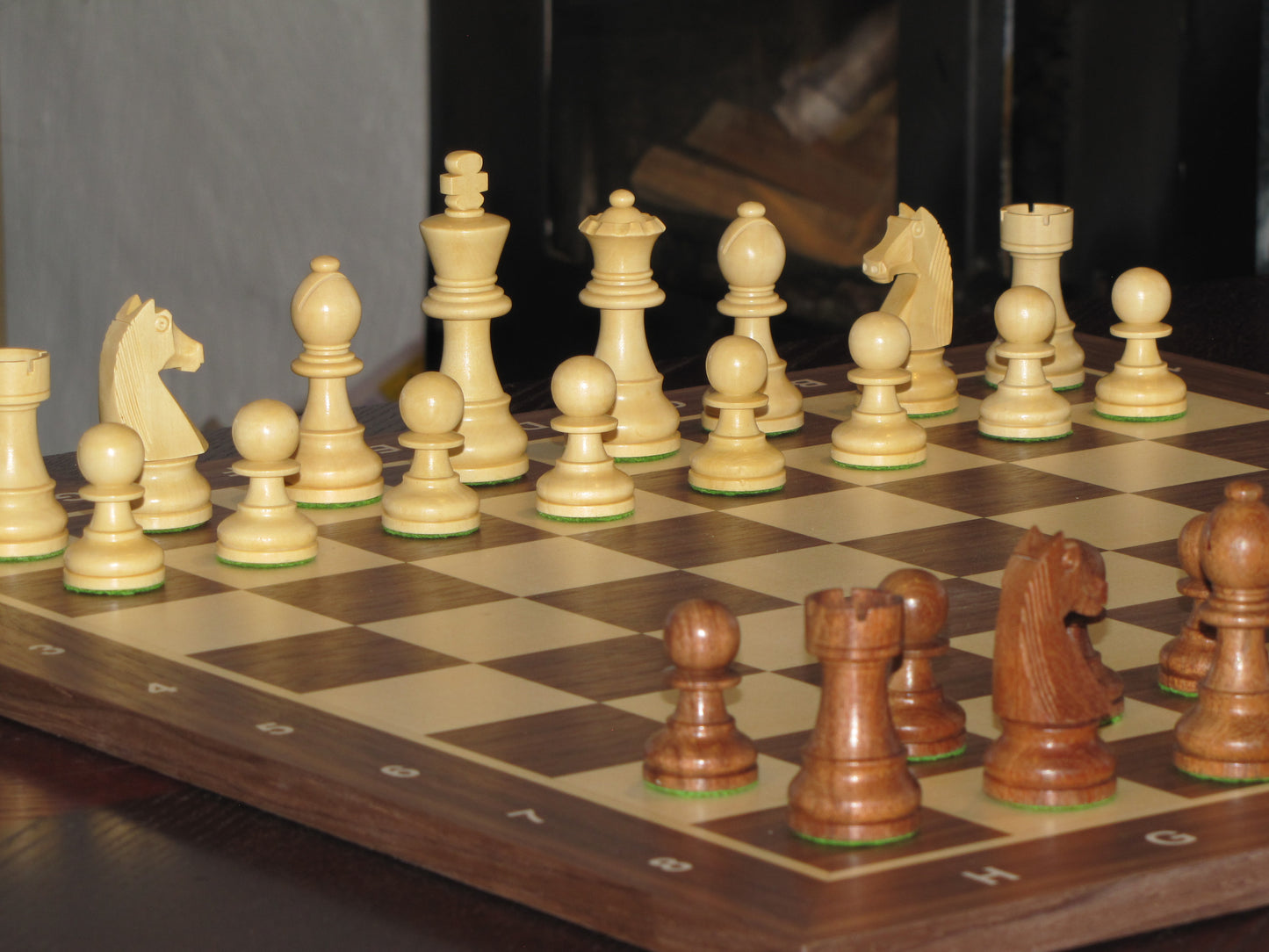 Schackspel WALNUT / GERMAN