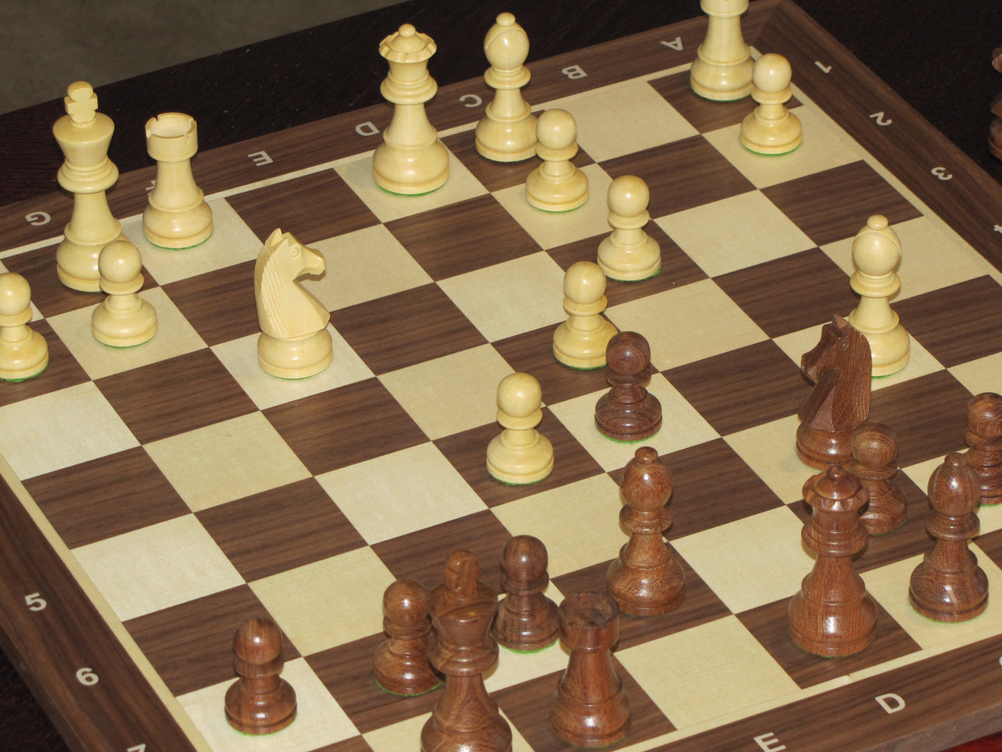 Schackspel WALNUT / GERMAN