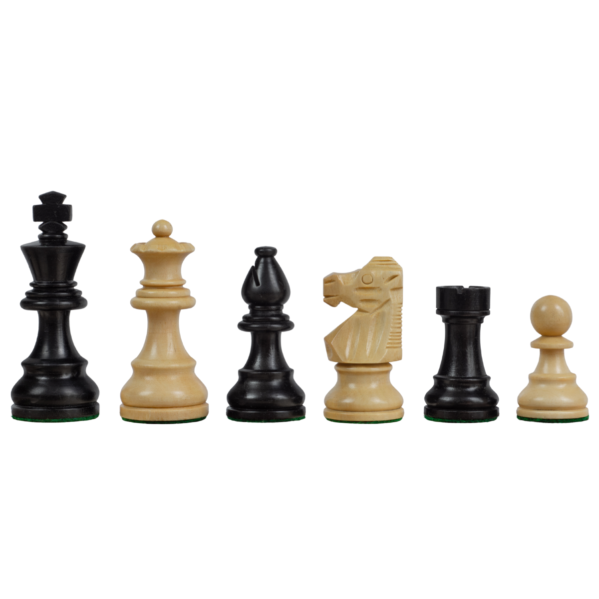 Schackspel ROUNDED / EBONISED - SMALL