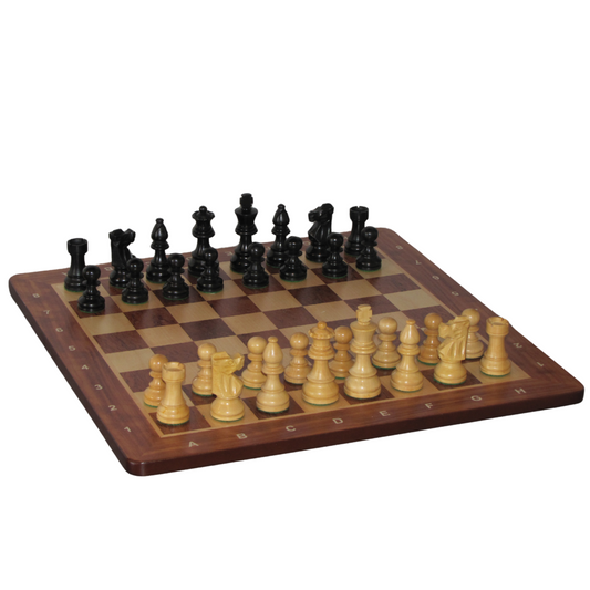 Schackspel ROUNDED / EBONISED - SMALL